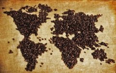 Introduction to the classification of coffee-- the global coffee planting base distributes Brazilian coffee, Colombian coffee.