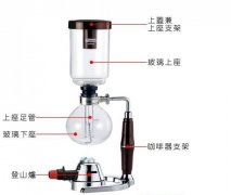 The principle of siphon pot Coffee utensils siphon pot competition style