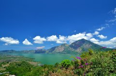 Indonesian boutique coffee Kintamani volcano area single coffee