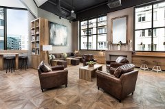Coffee shop appreciates German decoration pano brot &  kaffee