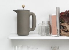 Personality method to press the pot of beautiful coffee utensils