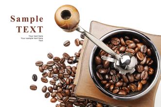 Roasting of coffee beans Latin American Martinique coffee