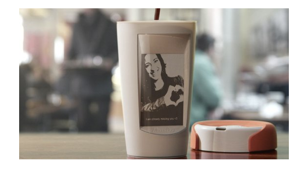 Paulig Muki Innovates Smart Coffee Cups Powered by Hot Coffee Energy Conversion Screens