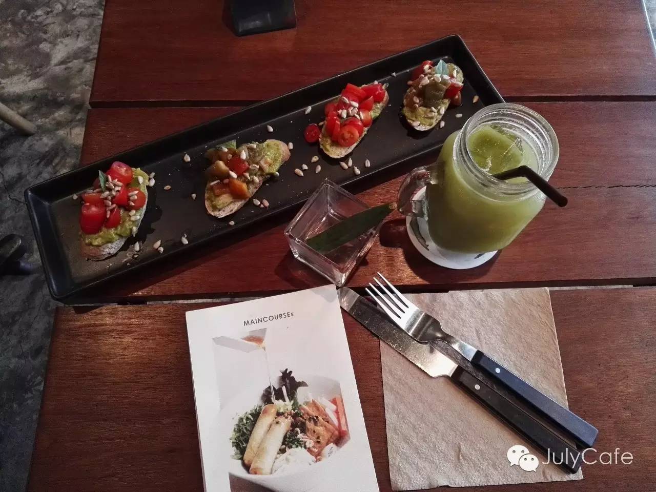 Nature's unique atmosphere Broccoli Revolution Vegetarian Cafe