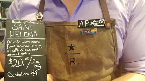 Starbucks pushed an expensive coffee bean from the island where Napoleon was exiled.