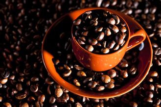 A delicious cappuccino coffee